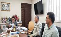 برگزاری جلسه معاون توسعه مدیریت و منابع دانشگاه با رئیس شبکه بهداشت شهرستان الیگودرز