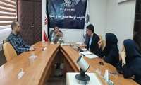 برگزاری جلسه معاون توسعه مدیریت و منابع دانشگاه با مسئول مالی بیمارستان شهید رحیمی