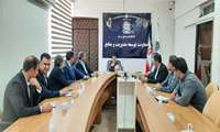  گزارش تصویری نشست  مشترک دکتر امیدعلی عادلی معاون توسعه مدیریت و منابع دانشگاه با بانک تجارت