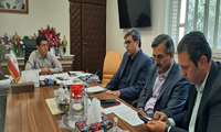 گزارش تصویری نشست  مشترک دکتر امیدعلی عادلی معاون توسعه مدیریت و منابع دانشگاه با بانک رفاه