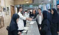 بازدید میدانی معاون توسعه دانشگاه از دو بیمارستان عشایر و شهید رحیمی