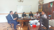 برگزاری جلسه هماهنگی امور مالی جهت گزارش شش ماهه اول سال ۱۴۰۴
