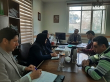 برگزاری جلسه هماهنگی و همفکری و برنامه ریزی جمع بندی امورات مالی دانشگاه