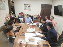 بررسی مشکلات و مسائل زیرساختی بیمارستان شهید رحیمی در نشست معاون توسعه مدیریت و منابع دانشگاه