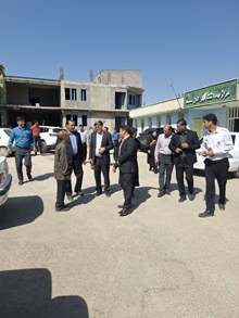 بازدید معاون توسعه مدیریت و منابع دانشگاه از پروژه‌ مرکز تجمیعی شهید حسنوند الشتر